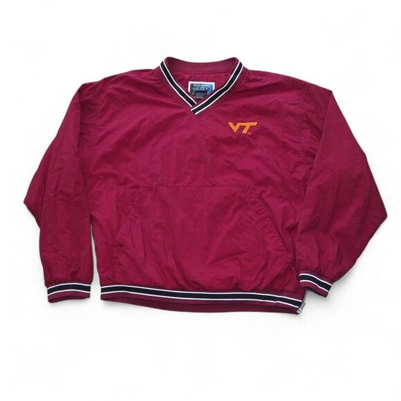 Top of the World Vintage Virginia Tech Hokies Pullover Windbreaker Men's M - Picture 1 of 9